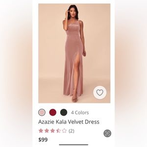 azazie bridesmaid dress